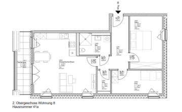 3-Zimmer-Wohnung mit WBS in Rheurdt, 47509 Rheurdt, Dachgeschosswohnung