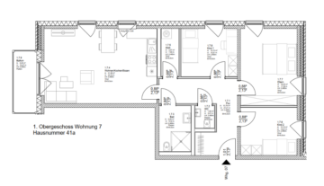 4-Zimmer-Wohnung mit WBS in Rheurdt, 47509 Rheurdt, Etagenwohnung