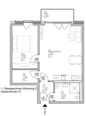 2-Zimmer-Wohnung mit WBS B in Rheurdt, 47509 Rheurdt, Etagenwohnung