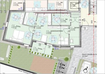 2-Zimmer-Rollstuhlwohnung mit WBS in Issum, 47661 Issum, Erdgeschosswohnung