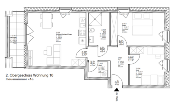 3-Zimmer-Wohnung mit WBS in Rheurdt, 47509 Rheurdt, Dachgeschosswohnung