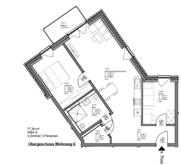 3-Zimmer-Wohnung mit WBS in Kevelaer, 47624 Kevelaer, Etagenwohnung