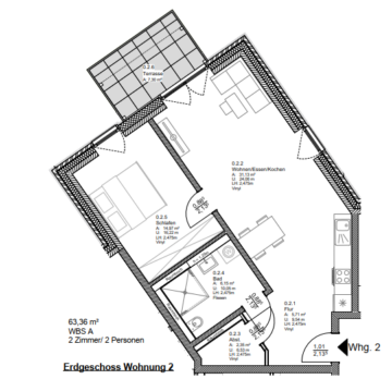 2-Zimmer-Wohnung mit WBS in Kevelaer, 47624 Kevelaer, Erdgeschosswohnung