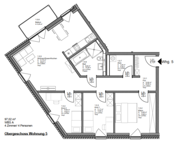 4-Zimmer-Wohnung mit WBS in Kevelaer, 47624 Kevelaer, Etagenwohnung