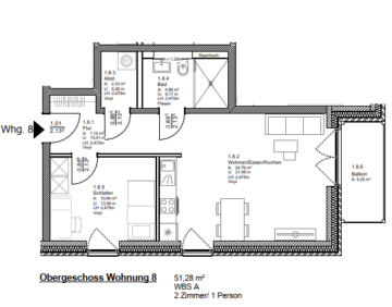 2-Zimmer-Wohnung für 1 Person mit WBS in Kevelaer, 47624 Kevelaer, Etagenwohnung